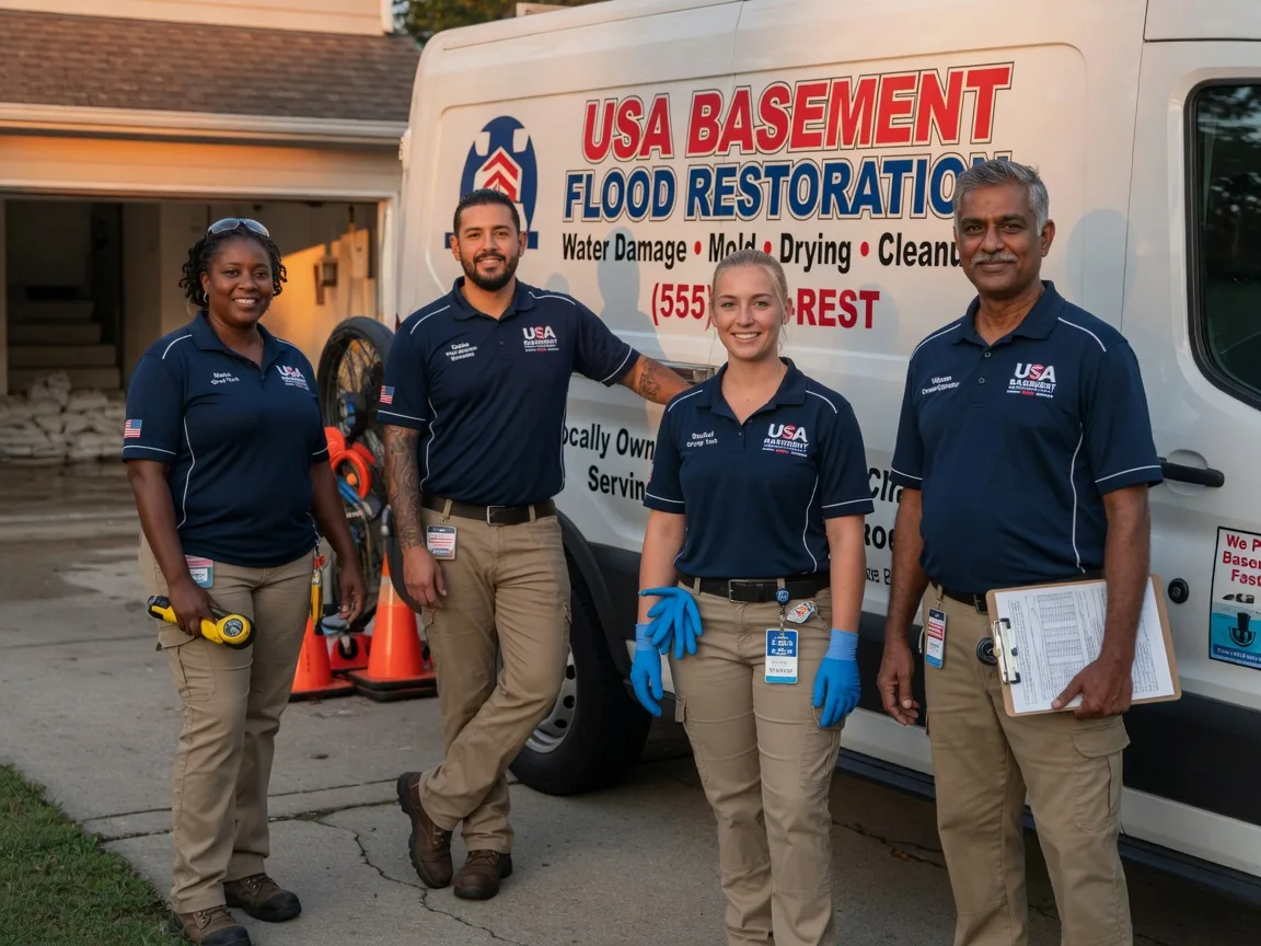 Basement Flood Cleanup company in Kinsman, IL